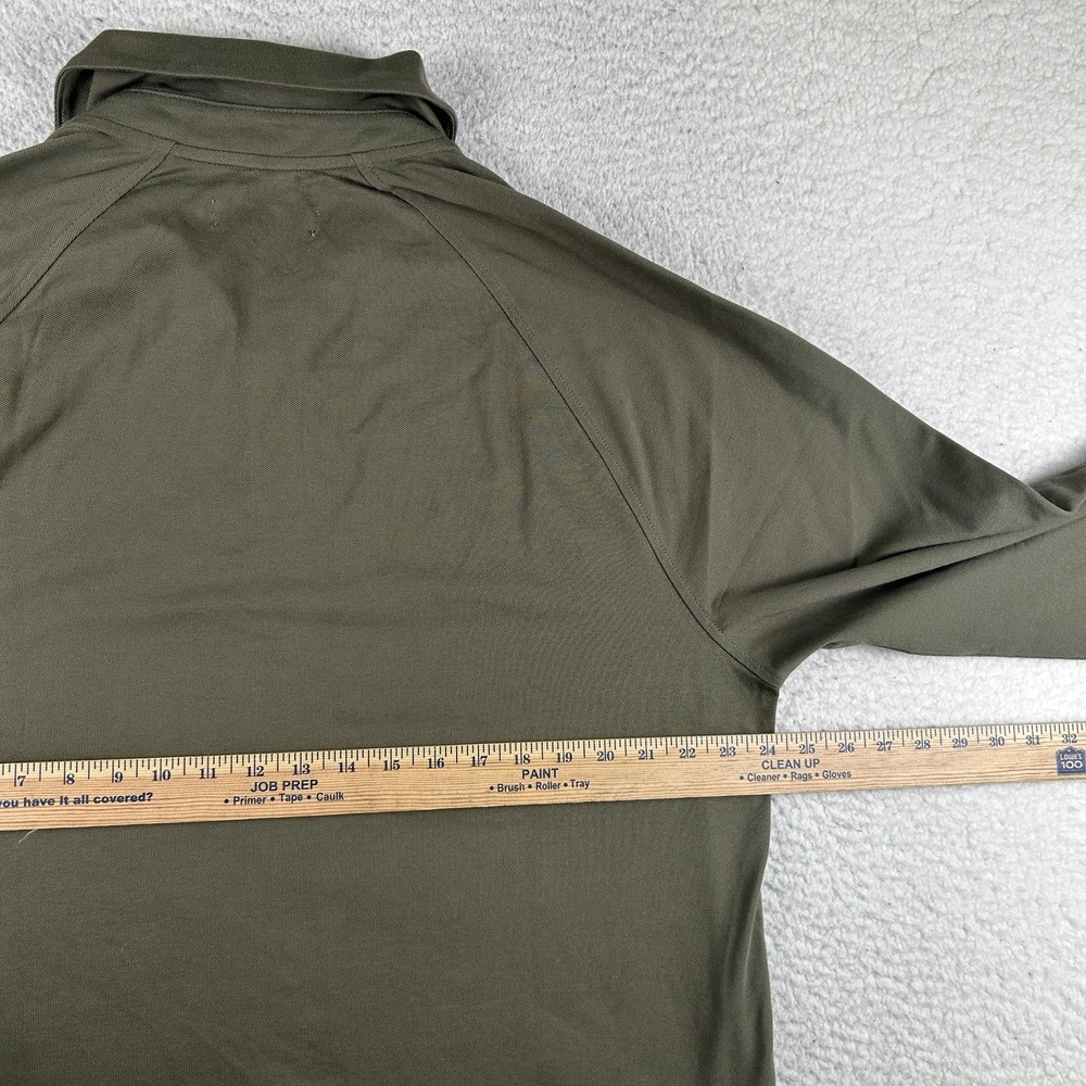 Everlane Polo Shirt Mens Large Raglan Solid Performance Stretch Long Sleeve NEW - Picture 13 of 15